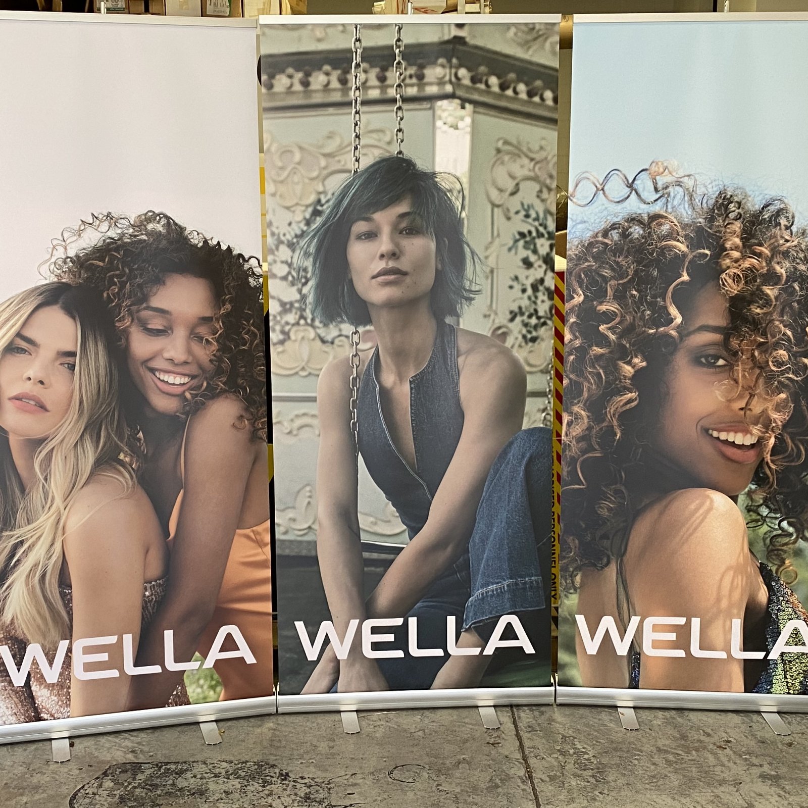 Wella Pull Up Banners